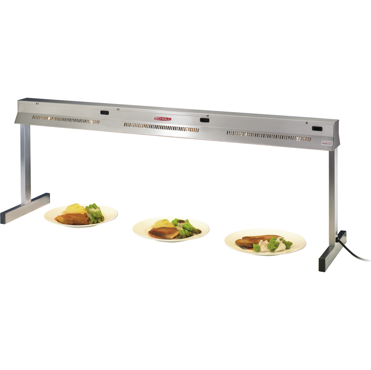 Quarz-Kompakt-Wärmebrücke 1 Strahler / 650 mm lang / 435 mm hoch